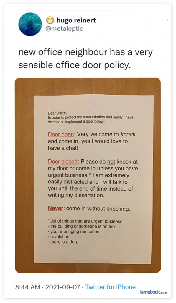 Not Knock